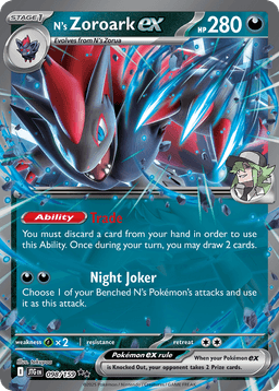 N's Zoroark ex